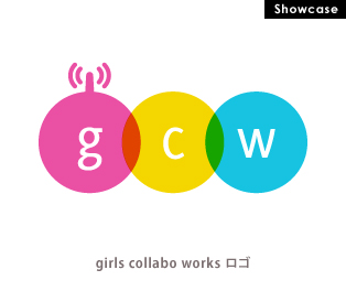 girls collabo works ロゴ